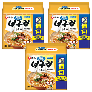 NONGSHIM 農心 爽口海鮮味烏龍麵, 120g, 15包