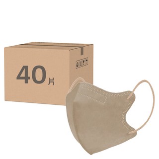 康菲 3D醫療口罩 L, 20片, 2盒, 焦糖奶茶