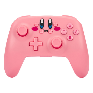 PowerA 無線增強款遊戲手把 基礎款, 藍牙5.0, 兩個可映射按鈕, LED提示燈, WLC001, 卡比, 1個