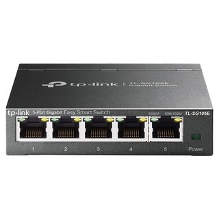 TP-Link 5port Gigabit 簡單管理型交換器, TL-SG105E, 1個