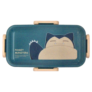 Skater 寶可夢方形便當盒 186 x 108 x 62mm 530ml, 綠色 卡比獸, 1入