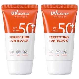 TONYMOLY UV Master完美防曬乳 SPF50+ PA+++, 50ml, 2條