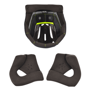 JARVISH 酷設工坊 FLASH系列 安全帽內襯, XL(61 ~ 62cm), 黑色