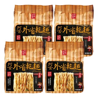 阿舍食堂 外省乾麵 油蔥辣 - 香酥不油膩 搭配精選醬油和特製辣椒醬, 20包