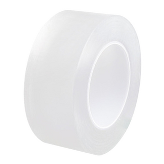 Neon 台灣霓虹 無痕透明可水洗雙面膠帶 3cmx5米, 1個