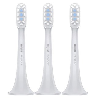 米家 聲波電動牙刷頭通用型 3支 真空包裝, DDYST01SKS, 1盒