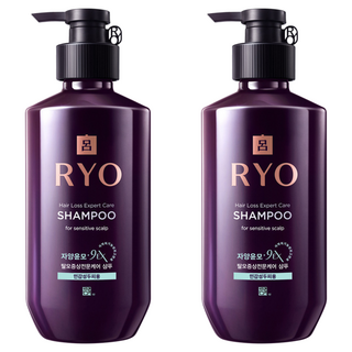 RYO 呂 9EX滋養韌髮洗髮精 敏感頭皮適用, 400ml, 2瓶