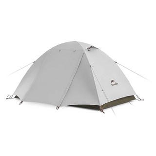 Naturehike 挪客 雲川系列帳篷 CNK2300ZP024 2.5KG 210T滌綸塗銀 220 x 290 x 125cm, 2人, 栗杏白, 1組