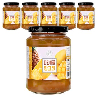 CHOLOCWON 鳳梨芒果醬, 560g, 6罐