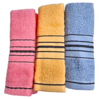 星紅織品 石墨烯紗毛巾 台製 76 x 33cm 3條, 2407, 1組