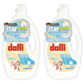 dalli 達麗 抗敏超濃縮洗衣精, 3.65L, 2桶