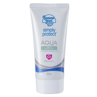 BANANA BOAT 香蕉船 淨護AQUA保濕防曬凝乳 SPF50+ PA++++, 50ml, 1條