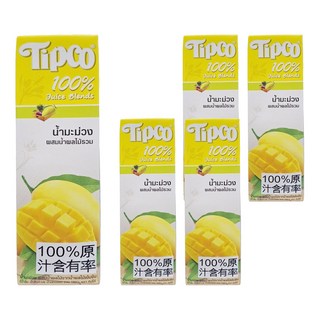 Tipco 芒果綜合果汁, 1L, 5瓶