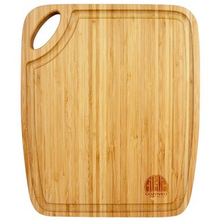 GOZENBO 御膳坊 嵐的極厚竹砧板, 單件, 木頭色, 1個