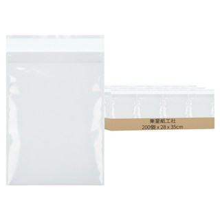 東星紙工社 自黏式OPP透明袋, 200個