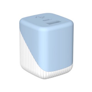 ALLite B2 氮化鎵雙孔快充 32W 迷你充電器, 寶寶藍, 1個