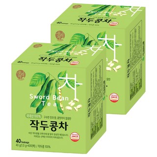 우리차 작두콩차, 1g, 40개입, 2개