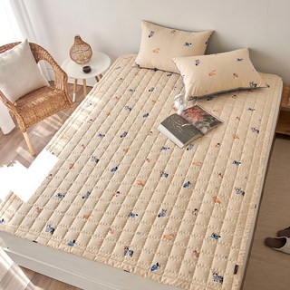 LaMonte 小狗圖案超細纖維保潔墊/地墊 米色