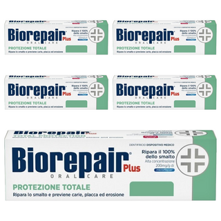 Biorepair 貝利達 全效加強型牙膏, 75ml, 5條
