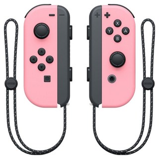 Nintendo 任天堂 SWITCH Joy-Con 左右手控制器, 淡雅粉紅, 1組