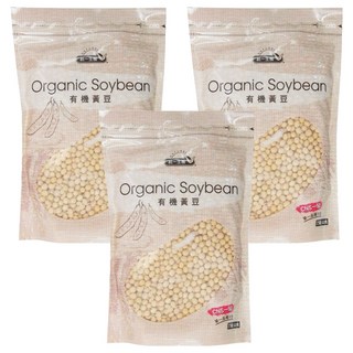 統一生機 有機黃豆, 750g, 3包