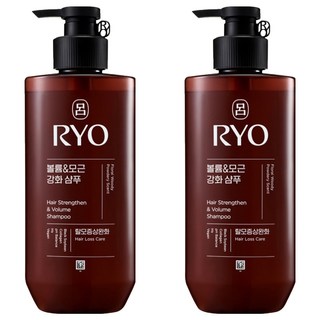 RYO 呂 豐盈強韌髮根香氛洗髮精 木質調麝香, 480ml, 2瓶