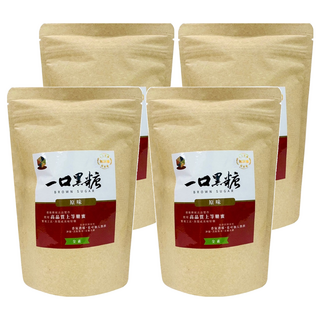 珍田生機 一口黑糖 原味, 150g, 4包