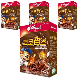 Kellogg's 家樂氏 可可米香麥片, 460g, 4盒