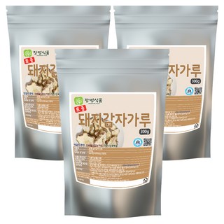 장명식품 토종 국내산 돼지감자가루, 300g, 3개
