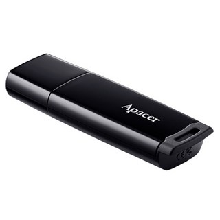 Apacer 宇瞻 USB 2.0 流線碟 AH336 雙重工藝設計 吊飾孔設計, 32GB, 1個