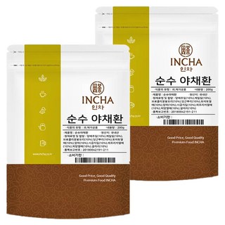 인차 순수 야채환, 2개, 200g