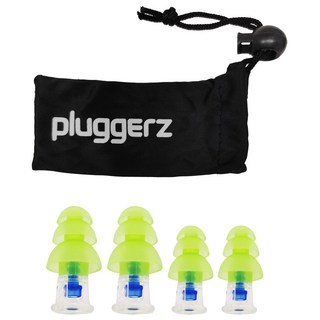PLUGGERZ 工作耳塞 聲音濾波器 防過敏矽膠材質, 2副, 1盒