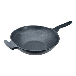 MiyAco 米雅可 礦岩鑄造不沾炒鍋 36cm, 1個