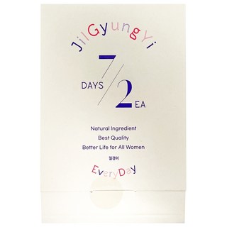 JilGyungYi 質更益 純粹植感私密護理錠 添加益生原, 1.2g, 1包