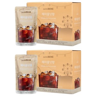 CAFFE BENE 咖啡伴 袋裝咖啡 榛果風味, 190ml, 20個