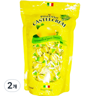 포지타노 카스텔크렘 레몬 캔디, 750g, 2개