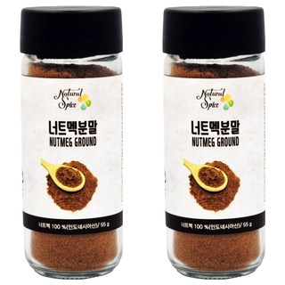 Natural Spice 肉荳蔻粉, 55克, 2個