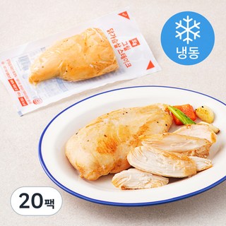 오쿡 그릴 닭가슴살 스테이크 (냉동), 100g, 1개입, 20개