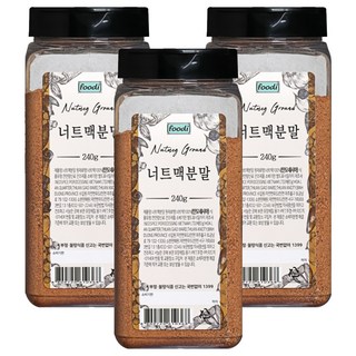 Foodi 肉豆蔻粉, 240g, 3個