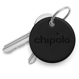 Chipolo ONE 防丟小幫手，黑色，鑰匙/手機/背包查找器, A1-BK, 1個