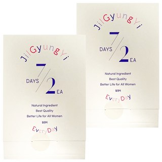 JilGyungYi 質更益 純粹植感私密護理錠 添加益生原, 1.2g, 2包