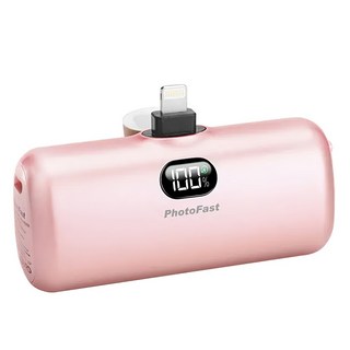 PhotoFast 銀箭資訊 PD快充 口袋行動電源 Type-C 金屬系 5000mAh, PB2600, 玫瑰金