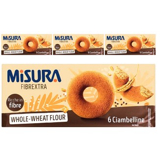 MiSURA 原味全麥甜甜圈, 230g, 4盒