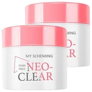 MY SCHEMING 我的心機 火山礦物拋光亮白泥凍膜 150g, 2罐, 1入