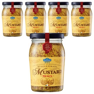 Fontana 全穀芥末籽醬, 200g, 5個