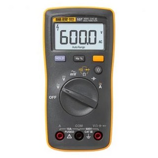 FLUKE 福祿克 107 ESP CAT III 600V 數位萬用表 電壓/連續性測試儀, 1台