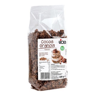 VIOLA 經典可可脆穀片 全素, 400g, 1包