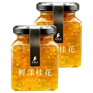三矮人 輕漾桂花釀 285g, 苗栗南庄手摘桂花，散發獨特香氣, 1罐, 2罐
