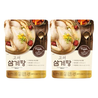 아워홈 고려삼계탕, 800g, 2개