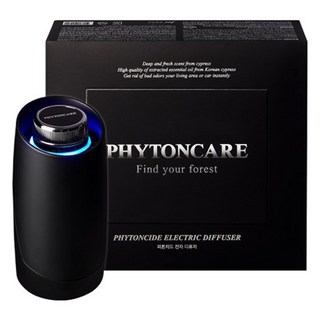 피톤케어 JW생활건강 차량용 방향제, 피톤케어-C, 블랙